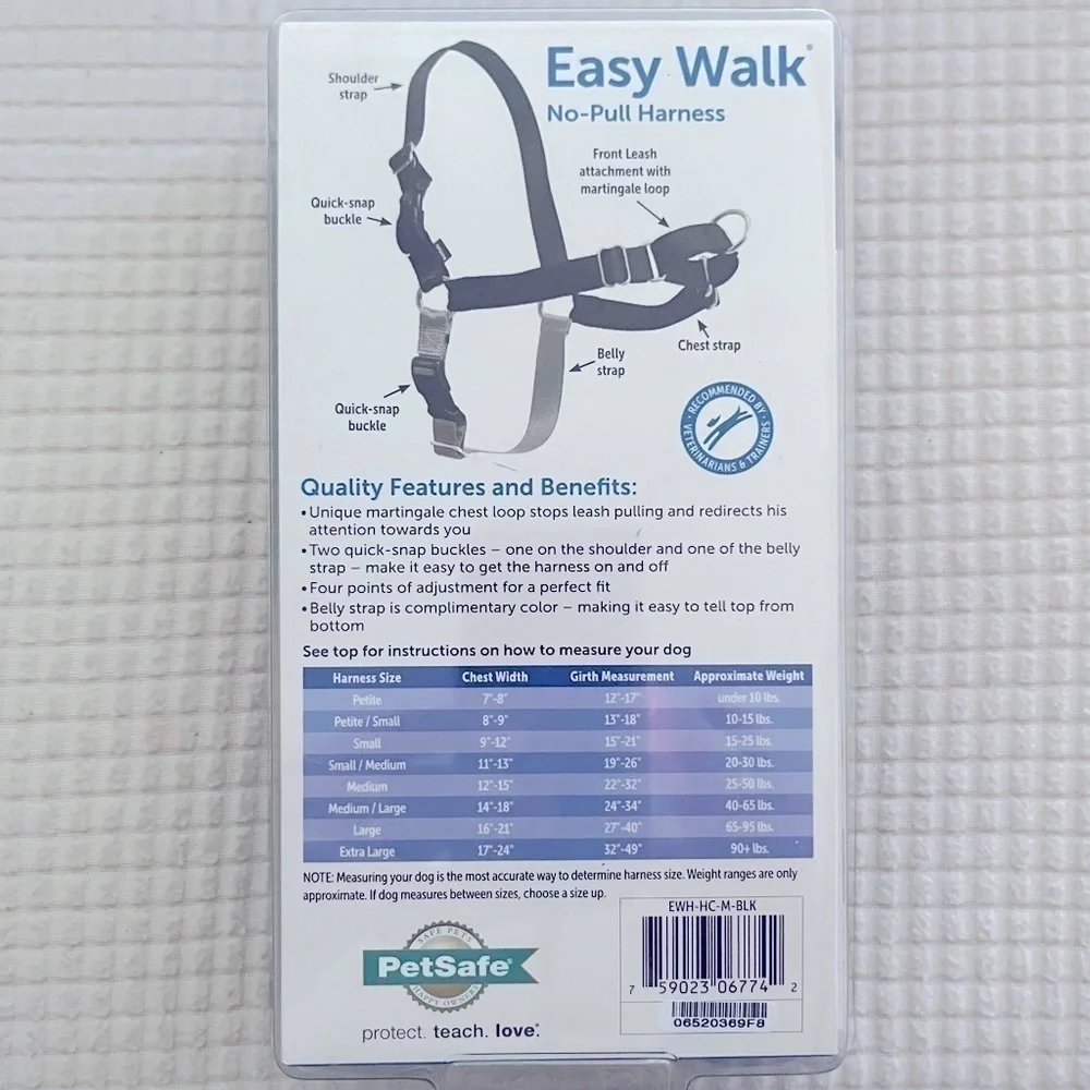 PetSafe Easy Walk No-Pull Harness Medium​​​​​​​​​​​​​​​​​​​​​​​​​​​​​​​